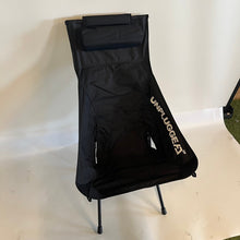 画像をギャラリービューアに読み込む, UNPLUGGED CAMP(アンプラグドキャンプ) ハイバックチェア(ブラック)　耐荷重:150kg
