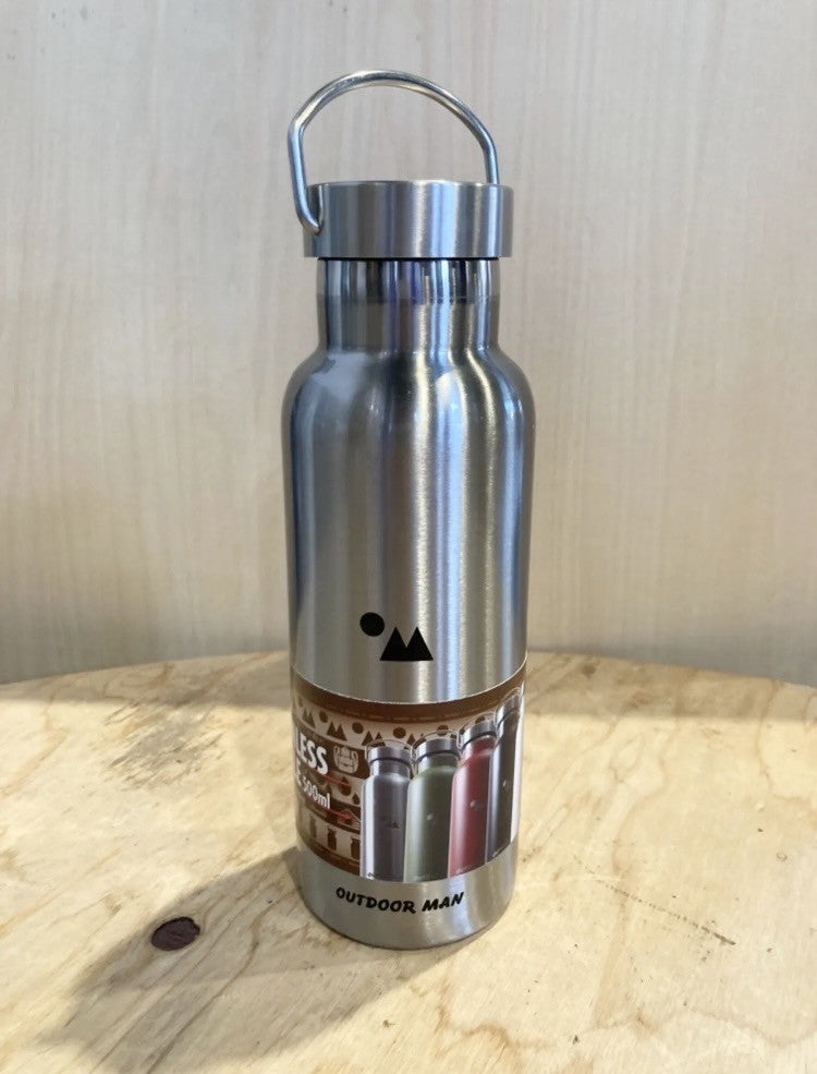 アウトドアマン（OUTDOOR MAN）　ステンレスボトル　500ml