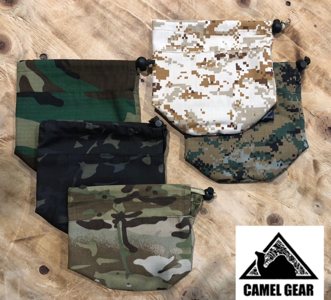 CAMELGEAR　OD缶ケース500　収納袋　カモフラージュ　迷彩　全5色